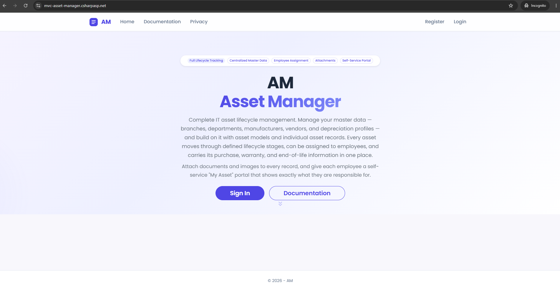 Asset Manager