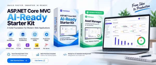 MVC EDevKit Basic banner featuring the free Asset Manager app