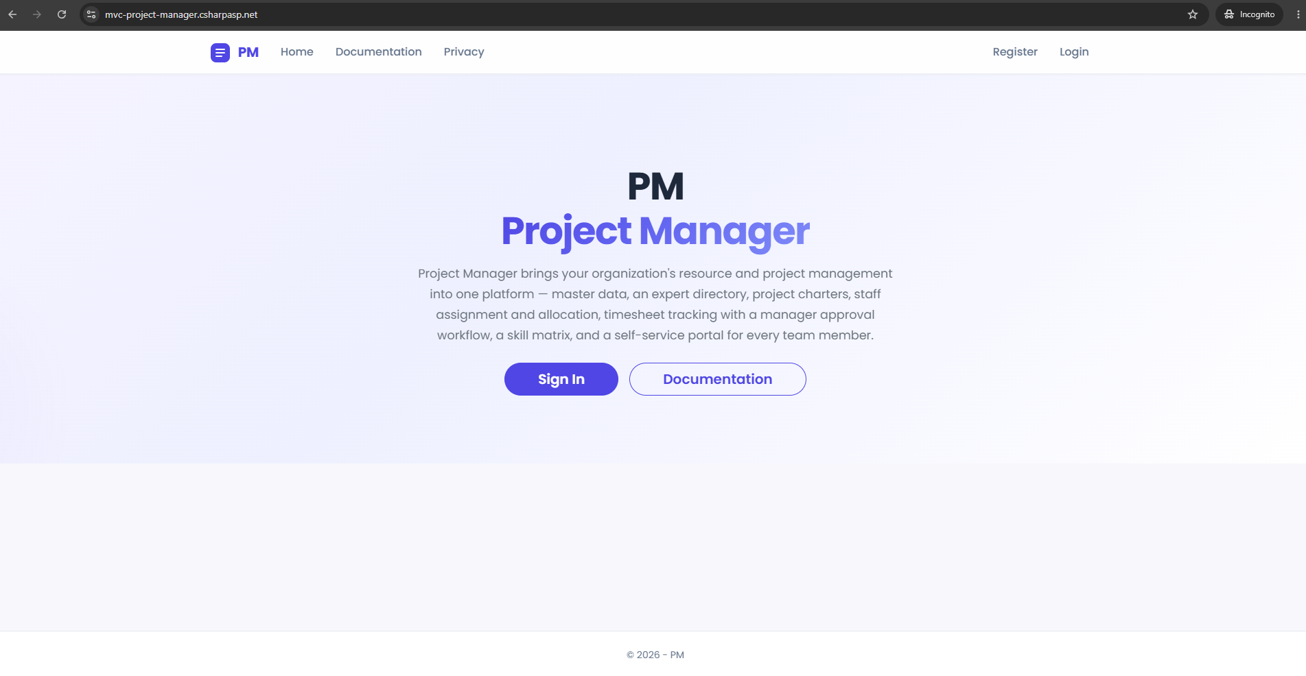 Project Manager